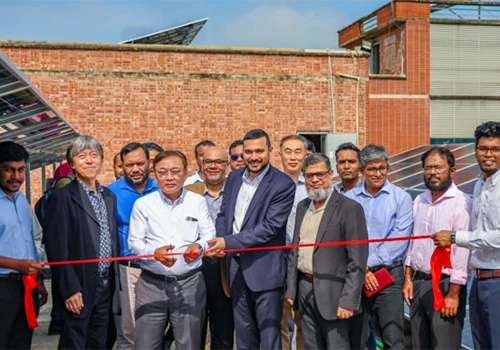 Gunze United Commissions 424 KWp katusel päikeseenergia projekti DEPZ