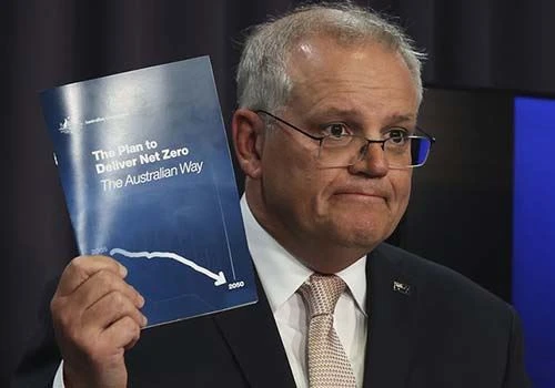 Peaminister Scott Morrison avalikustas Austraalia plaani jõuda 2050. aastaks ...