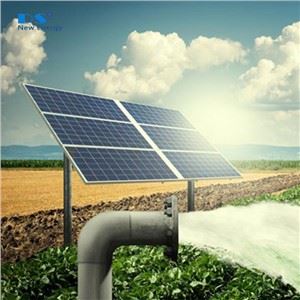 14.6kW päikesepaneel toidetud 7.5kW pump, et rahuldada küla vajadust