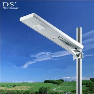 Nutikas 80W päikese LED-tänavavalgusti, kõik ühes disainis